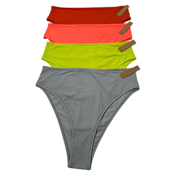 SKIMS Fits Everybody Cheeky Brief Lot of 4 Moonstone Lime Nectarine Fire 4X